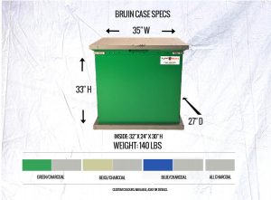bruin-specs garbage waste bin