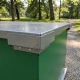 TuffBoxx galvanized steel construction detail demonstrating durable material quality and secure locking system